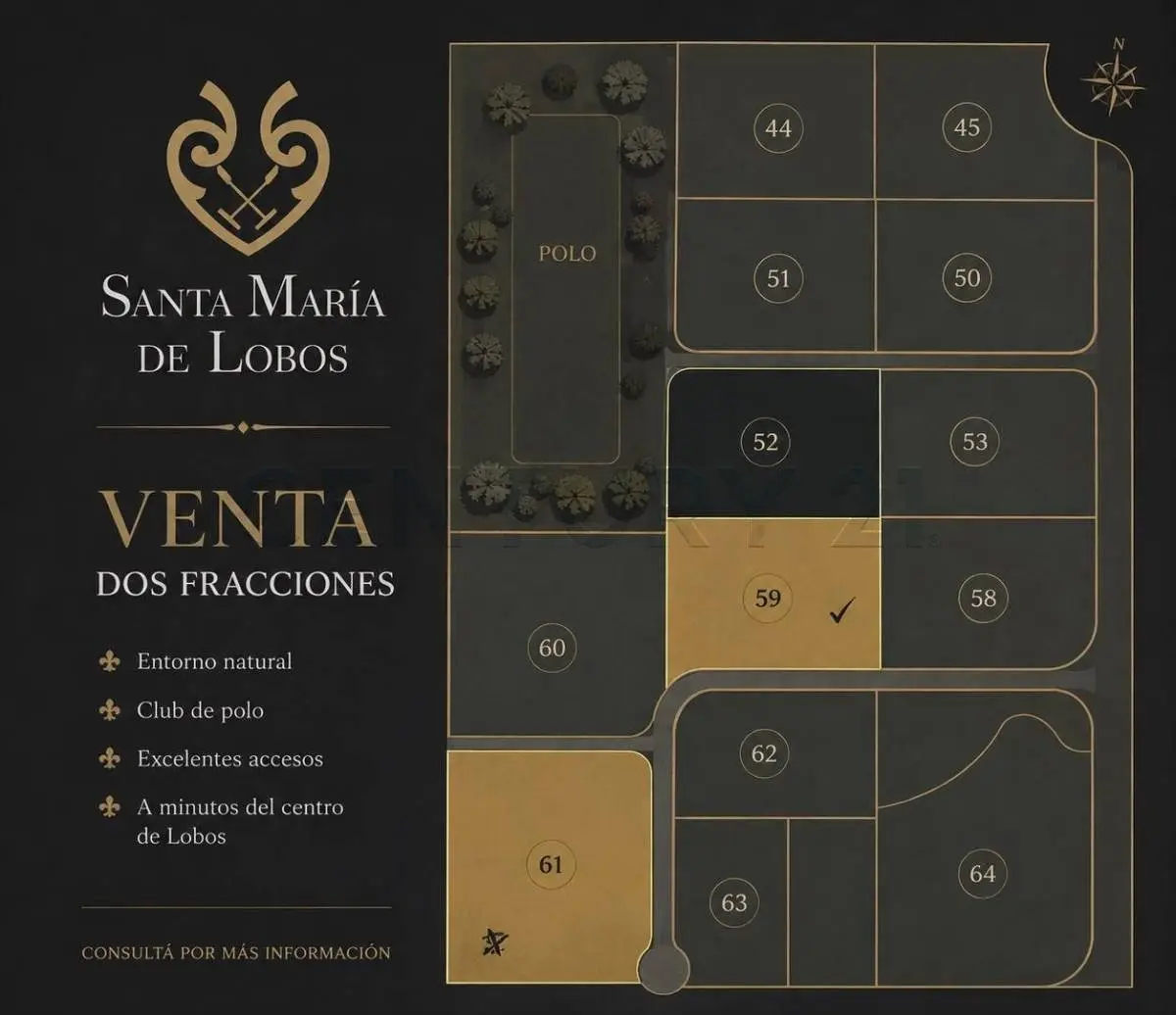 Lote de 1,4 ha frente a la cancha en Santa María de Lobos · 24